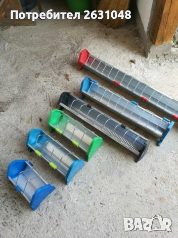 хранилка за гълъби и пилета метални, снимка 1