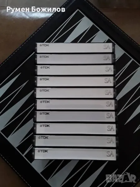 10 много запазени хромни касети TDK със записи, снимка 1