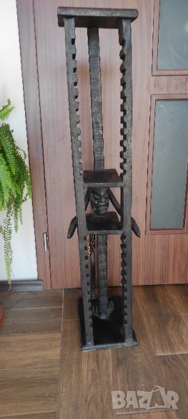 Дървена стойка за CD дискове , снимка 1