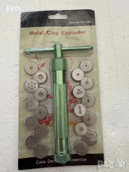 Екструдер за глина / фондан – инструмент за декорация и моделиране, снимка 1
