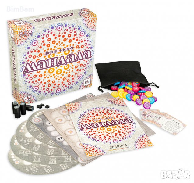 Настолна игра Мандала (Mandala Stones) - семейна, снимка 1