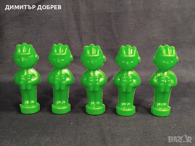 ЛОТ ОТ 5 РЕТРО СОЦ СССР ИГРАЧКИ ФИГУРКИ ВОЙНИЦИ ТАНКИСТИ ПЛАСТМАСА, снимка 1