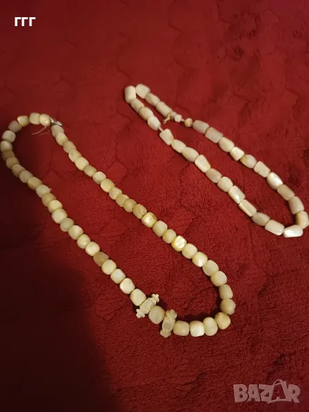 Стара седефена броеница, снимка 1