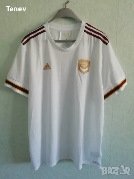 Girondins Bordeaux Adidas Нова Оригинална Тениска Фланелка Бордо 2XL, снимка 1