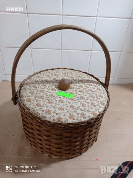кошница антика за шивашки принадлежности 703-20, снимка 1