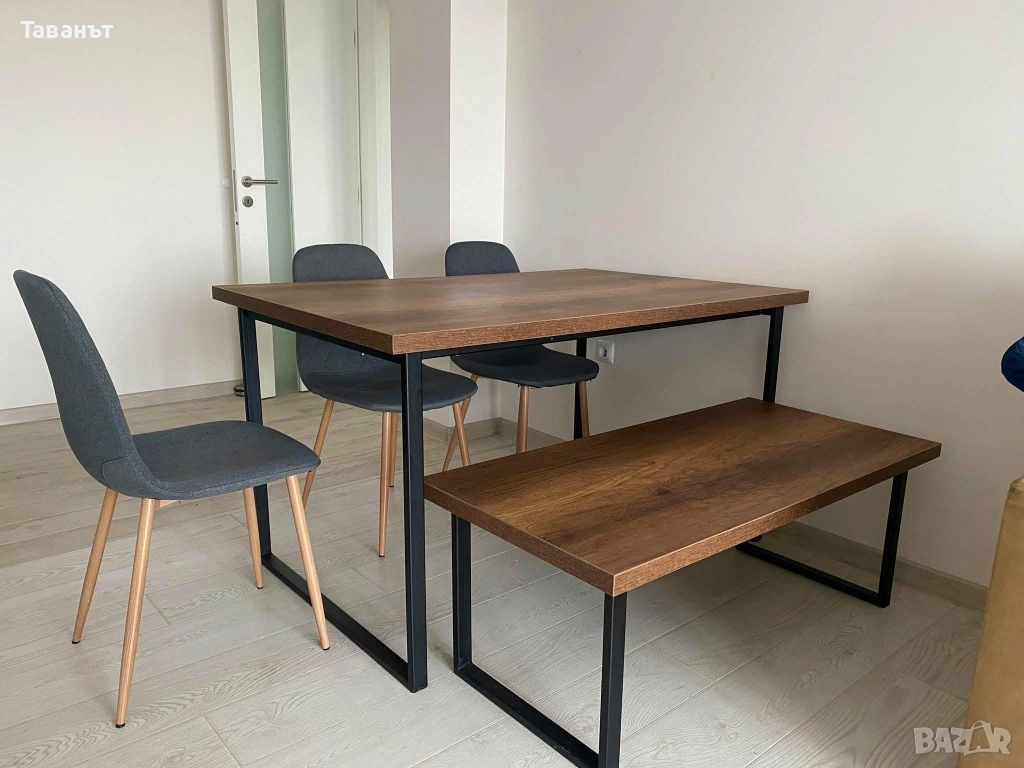 Маса и пейка, снимка 1