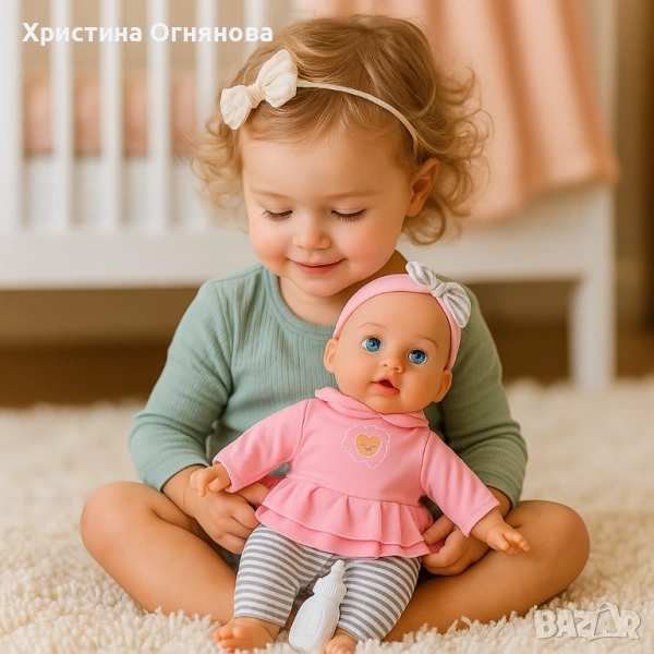 Очарователна кукла бебе - перфектният подарък за малките дами, снимка 1