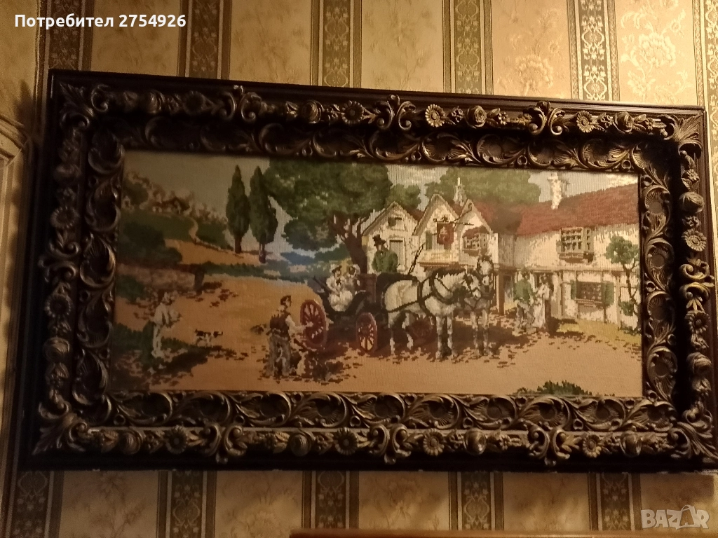 2 големи френски гоблена , снимка 1