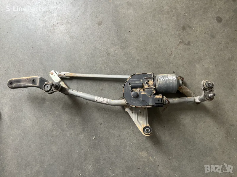 Моторче чистачки Skoda Superb Шкода Суперб 2 2.0 tdi тди Комби dsg дсг, снимка 1