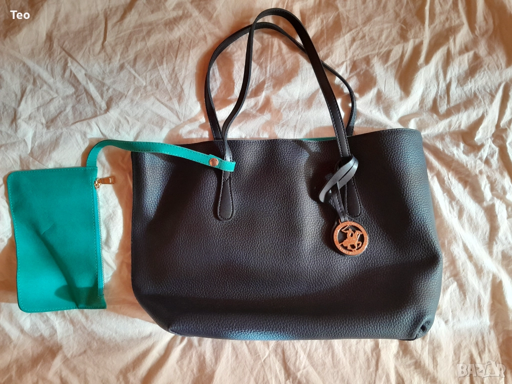 Чанта Beverly Hills Polo Club с несесер, нова, снимка 1