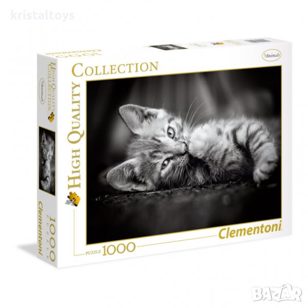 Пъзел 1000 части Котенце Kitty Клементони Clementoni 39422, снимка 1