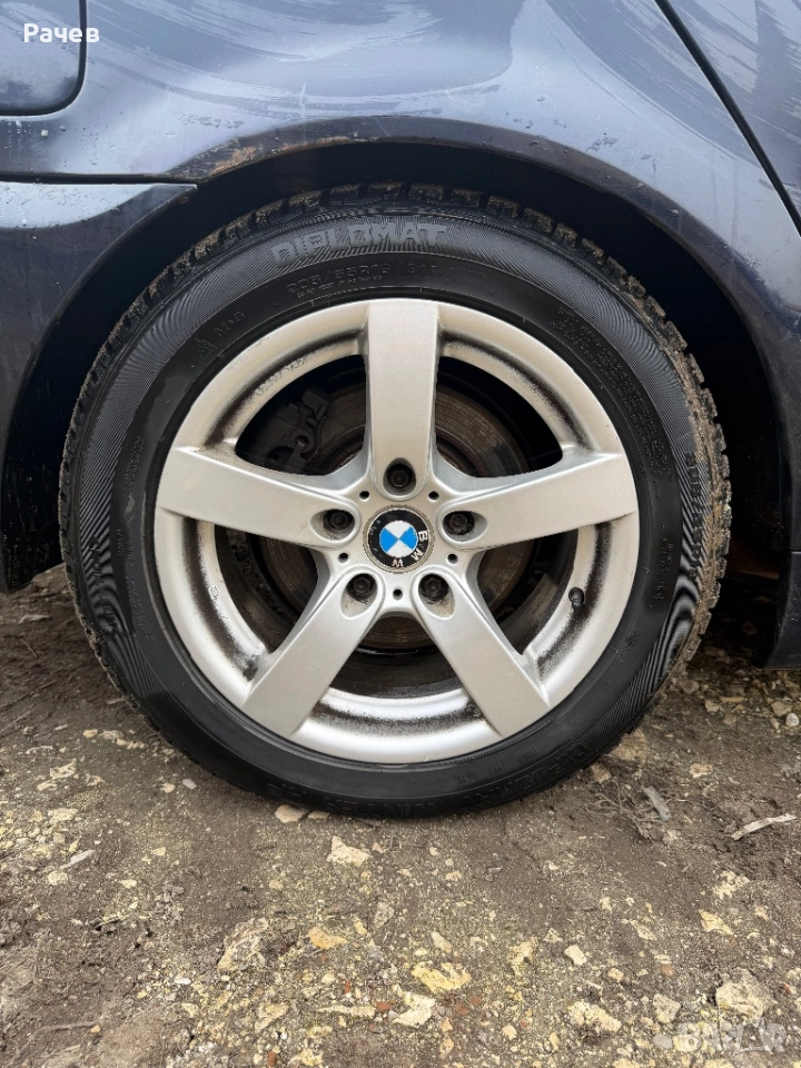 Алуминиеви Джанти за BMW със зимни гуми 16 цола 5х120, снимка 1