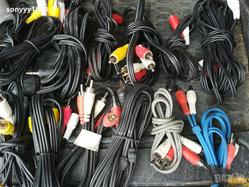 АУДИОКАБЕЛИ ЧИНЧОВЕ 10БР ЗА 100ЛВ 1303220806, снимка 1