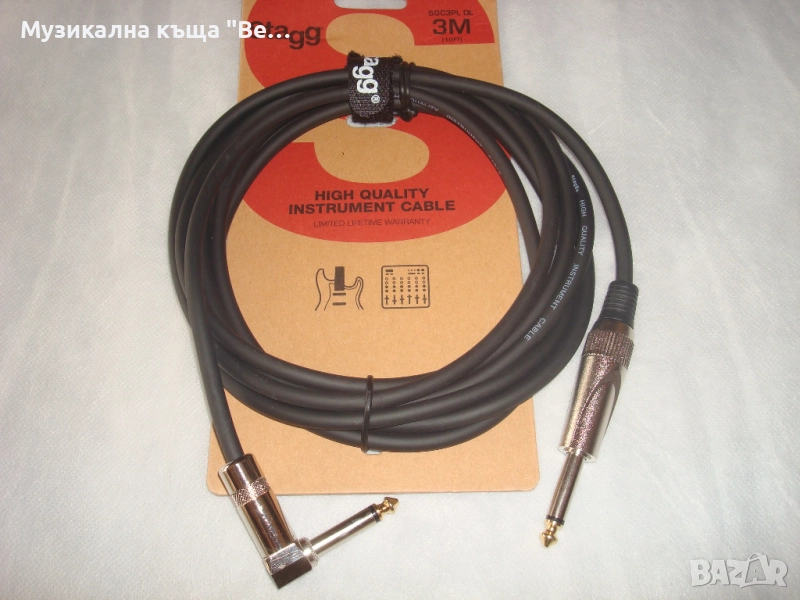 Кабел жак-крив жак /3м./, снимка 1