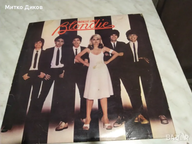  Блонди Blondie Parallel lines голяма плоча, снимка 1