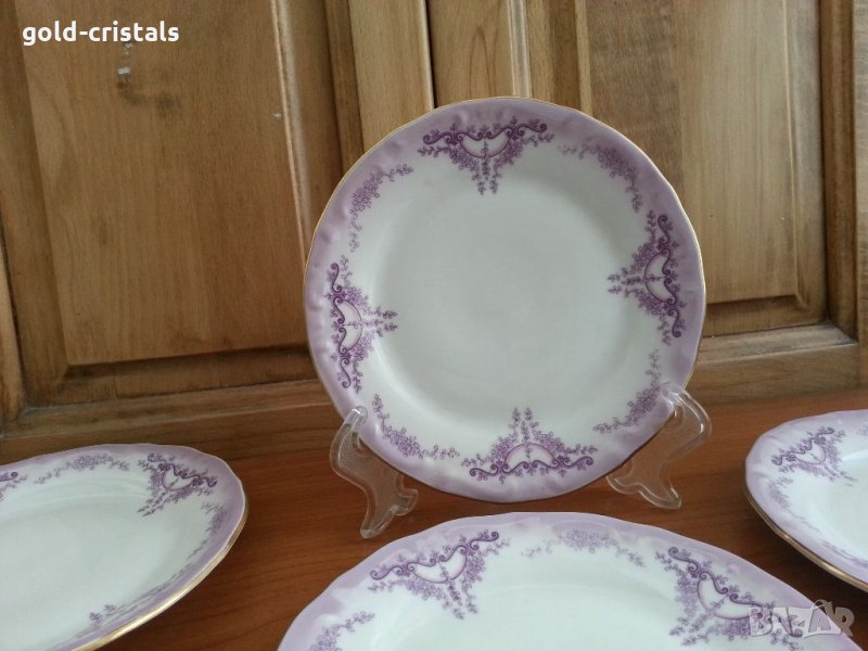 Стар български порцелан чинии, снимка 1