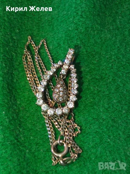 СРЕБЪРЕН СКЪПОЦЕНЕН ВИНТИДЖ АРТ МЕДАЛЬОН СРЕБРО 925 с ПОСРЕБРЕНА ВЕРИЖКА от НЕРЪЖДАЕМА СТОМАНА 38512, снимка 1