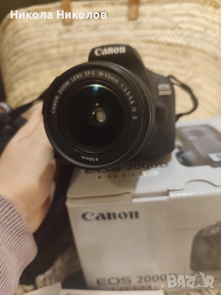 Продавам Canon EOS 2000D, снимка 1