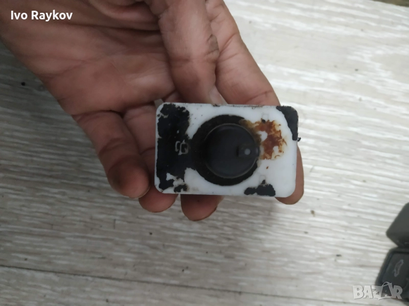 Бутон , копче огледала за Audi A6 S6 C5 4B , 4B1959551C, снимка 1