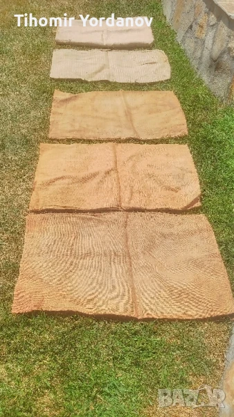 Стари конопени чували (зебло)., снимка 1