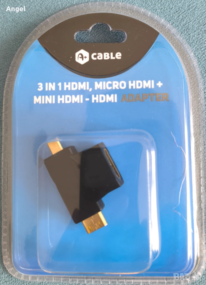 HDMI 3 в 1 микро,мини HDMI, снимка 1