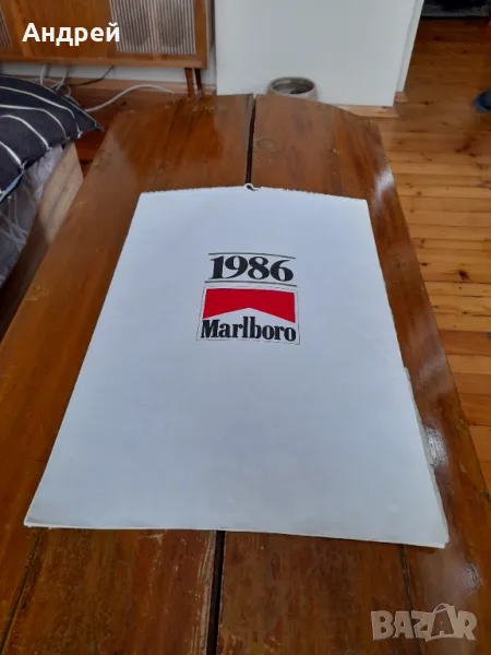 Стар Еротичен календар Marlboro 1986, снимка 1