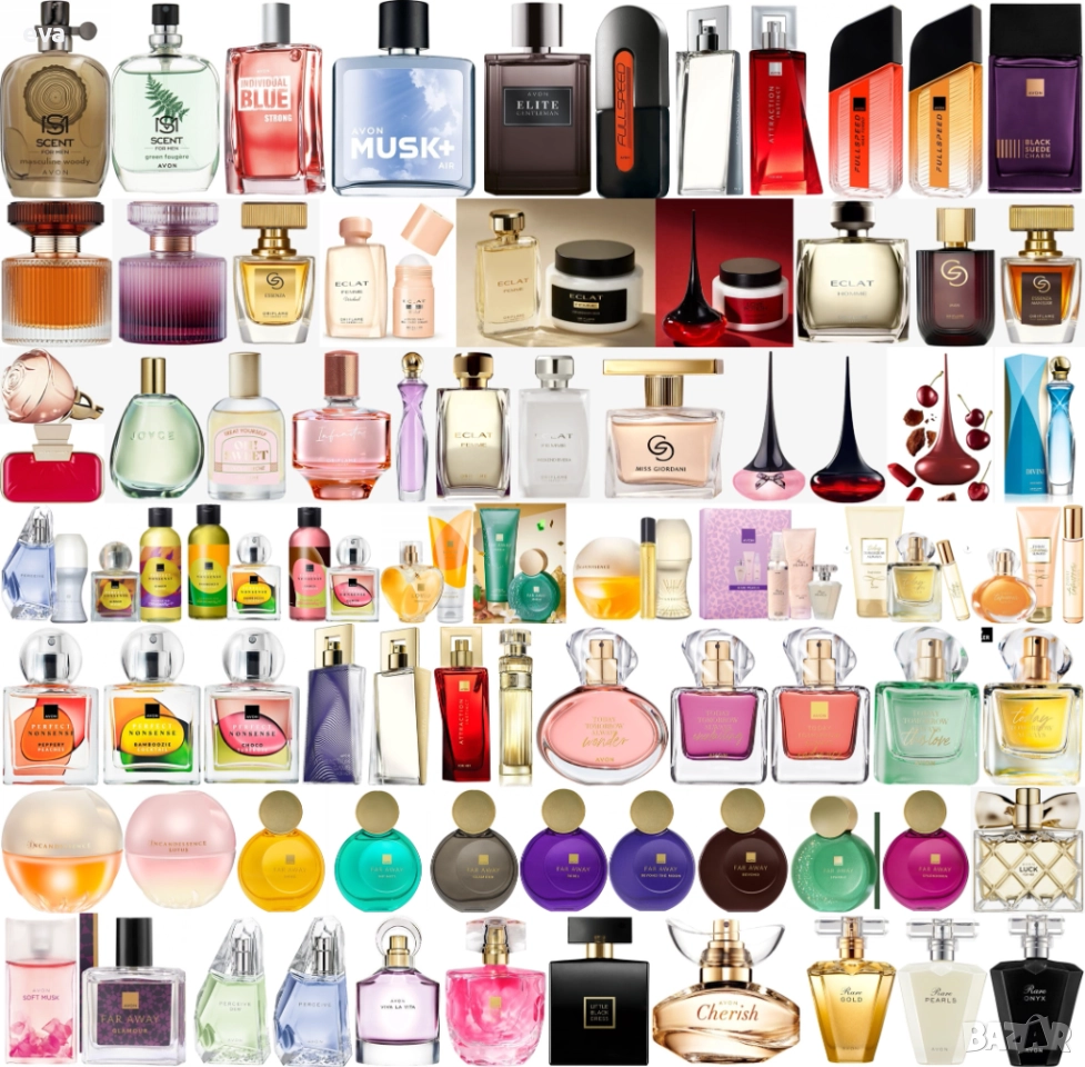 НАЛИЧНИ  AVON, ORIFLAME парфюми, тоалетни води , снимка 1
