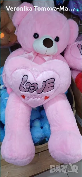 Плюшени мечета 100см 140см 160см , снимка 1