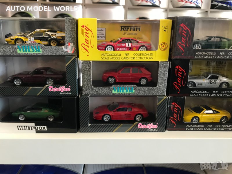 Метални колекционерски количли FERRARI LAMBORGHINI 1:43 SHUCO REVELL, снимка 1