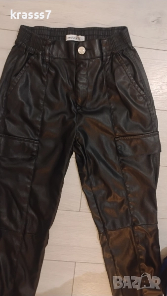 Bershka кожен панталон , снимка 1