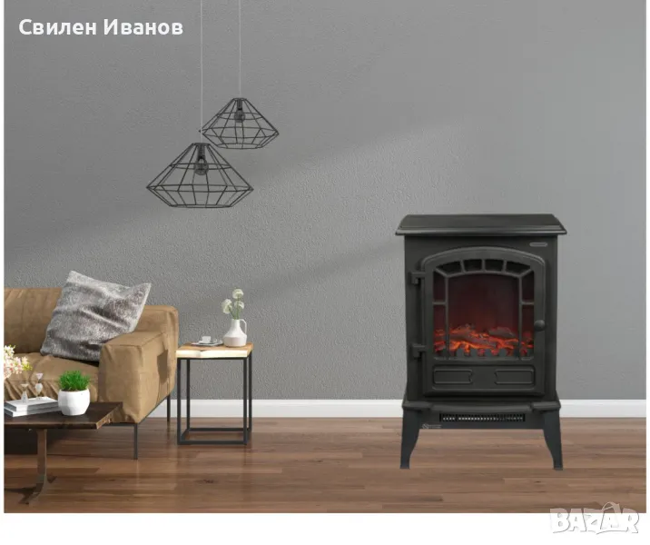 Електрическа камина, 2000W, снимка 1