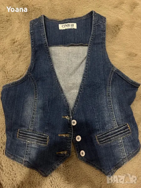 Дънкен елек Cindy.H Jean, снимка 1