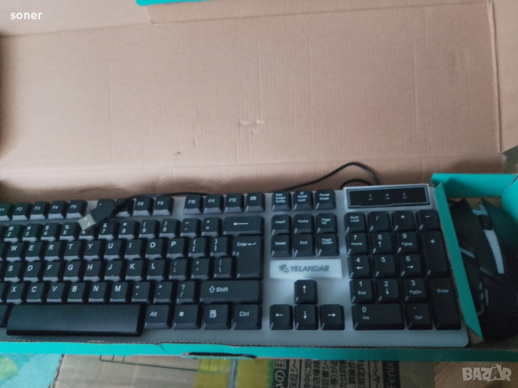 комплект клавиатура и мишка , снимка 1