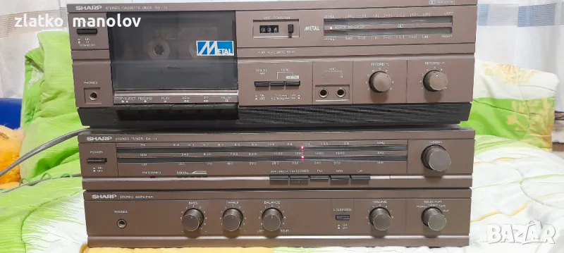 ПРОДАВА СЕ РАДИО КАСЕТОФОН   .ШАРП., снимка 1