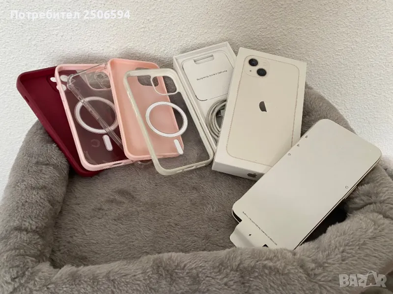 iPhone 13 128GB White , снимка 1