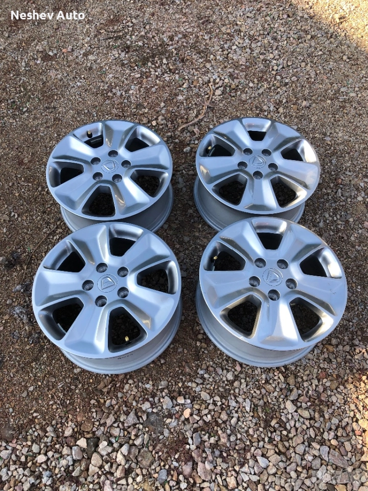 4бр. Алуминиеви джанти от Dacia 16 цола., снимка 1