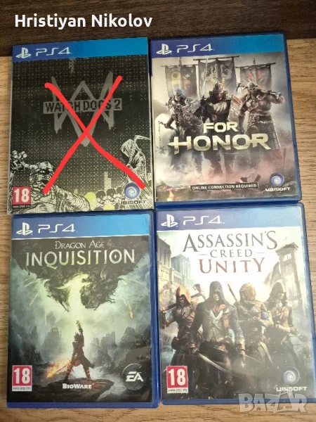 PS4 игри, снимка 1