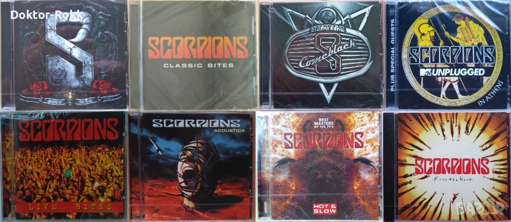 Scorpions – CD - оригинални дискове, снимка 1