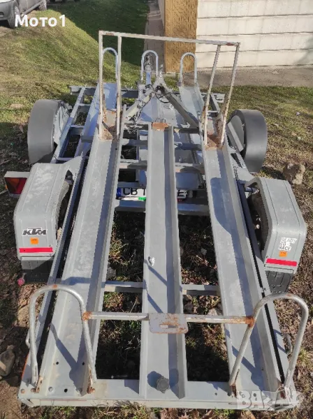 Отдавам под наем ремаркета за кросови и пистови мотори -София , снимка 1