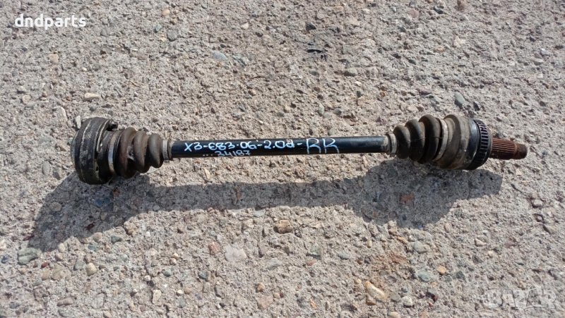 Полуоска BMW X3 E83 2.0D 2006г.(задна дясна)	, снимка 1