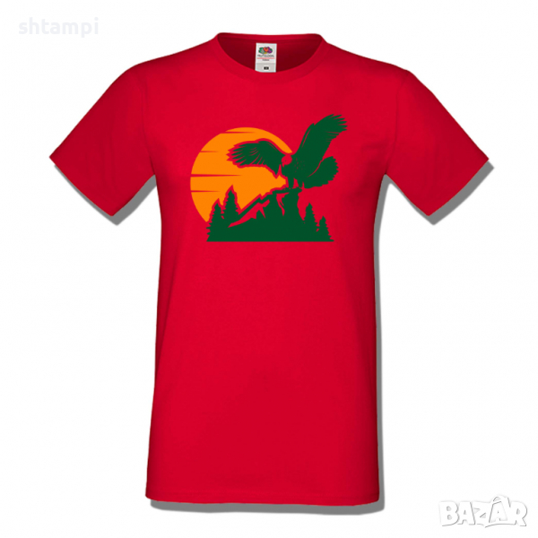 Мъжка тениска Eagle,Къмпинг,Планина,Изненада,Подарък,Поход,Връх,Хижа,, снимка 1