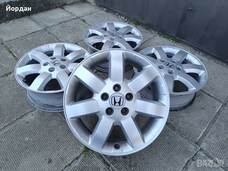 Оригинални алуминиеви джанти 17 цола HONDA CR-V / ХОНДА ЦР-В 5x114,3 64,1, снимка 1