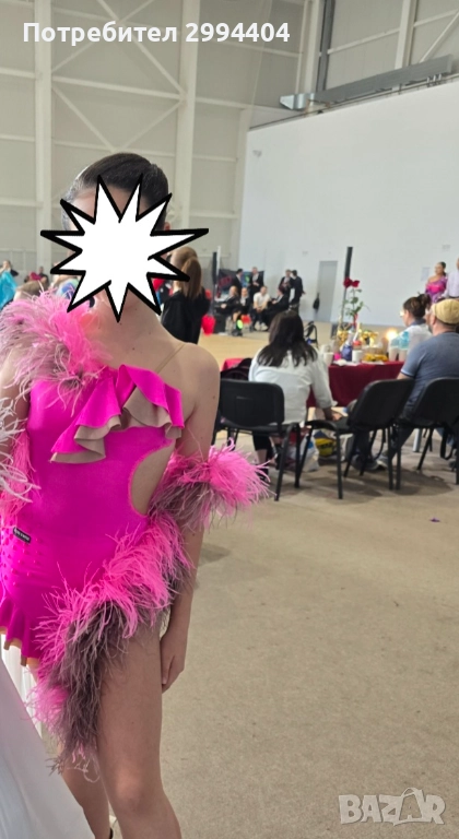 Рокля за спортни танци, снимка 1