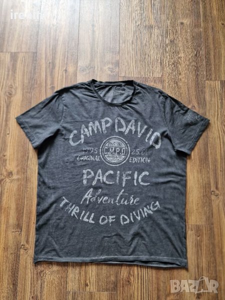 Страхотна мъжка тениска CAMP DAVID размер 2XL , снимка 1