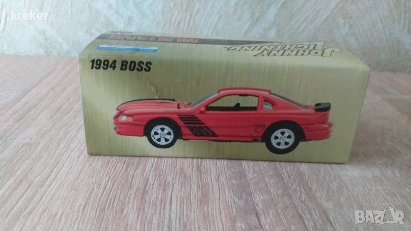 Ford mustang boss Johnny Lightning, снимка 1