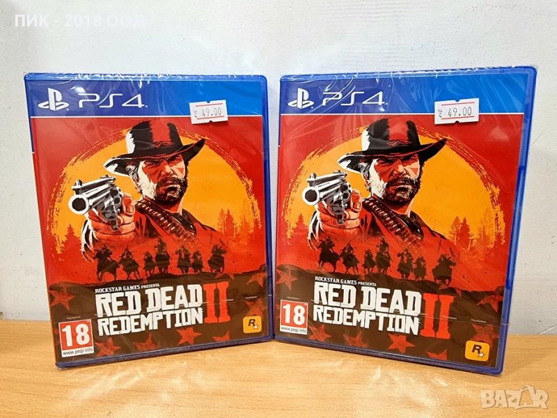Чисто нова игра Red dead Redemption 2 за PS4, снимка 1