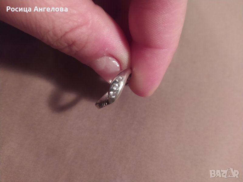 Сребърен пръстен , снимка 1