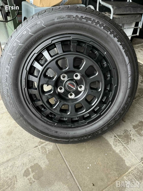 Оригинални Джанти BORBET 18 ки 5x118 С гуми CONTiNENTAL CROSS CONTACT 255 / 55 R 18 (чисто нови) , снимка 1