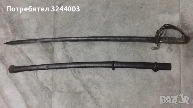Стара Английска офицерска пехотна сабя , снимка 3 - Други ценни предмети - 47498940