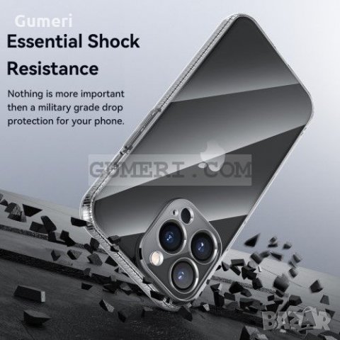 Apple iPhone 13 Pro Max Силиконов Прозрачен Гръб Със Защита За Задната Камера, снимка 5 - Калъфи, кейсове - 35921692